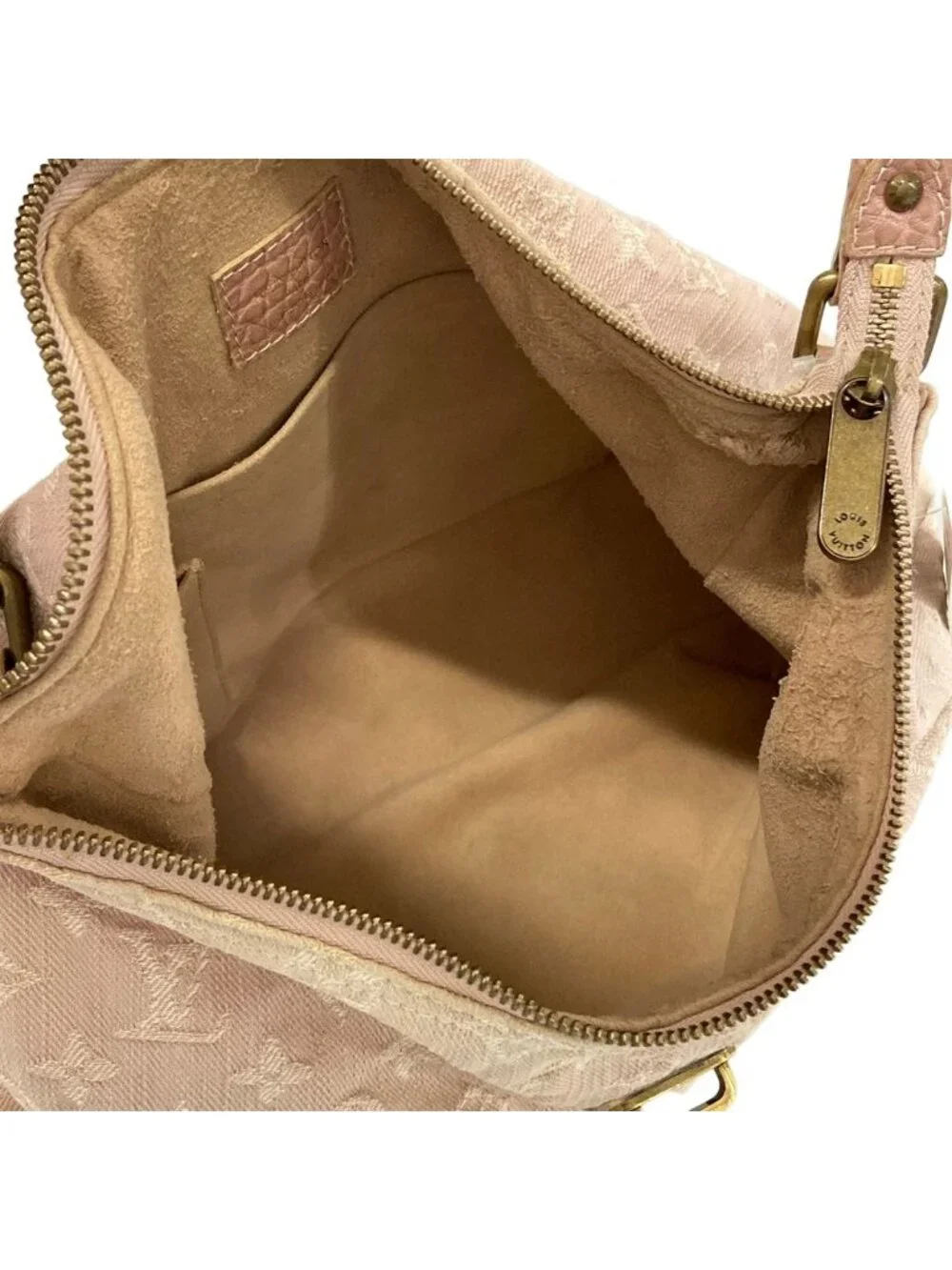 Louis Vuitton Shoulder Bag Monogram Denim
